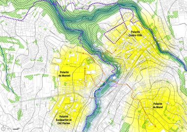 PROJET URBAIN & PAYSAGER MONISTROLSUR- LOIRE (43)